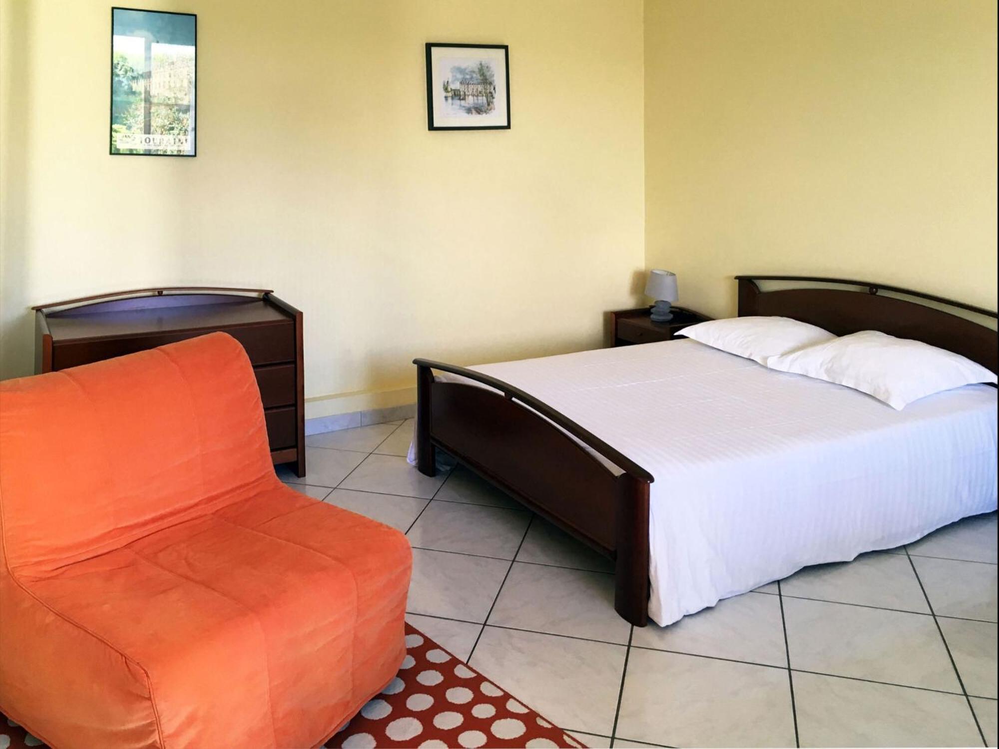 Les Agapanthes La Riche Appartement Buitenkant foto
